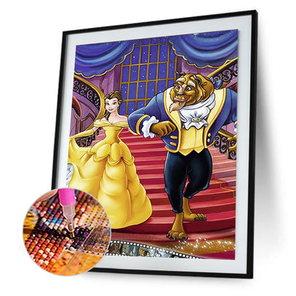 Princess Belle - Full Round Drill Diamond Painting 30*40CM