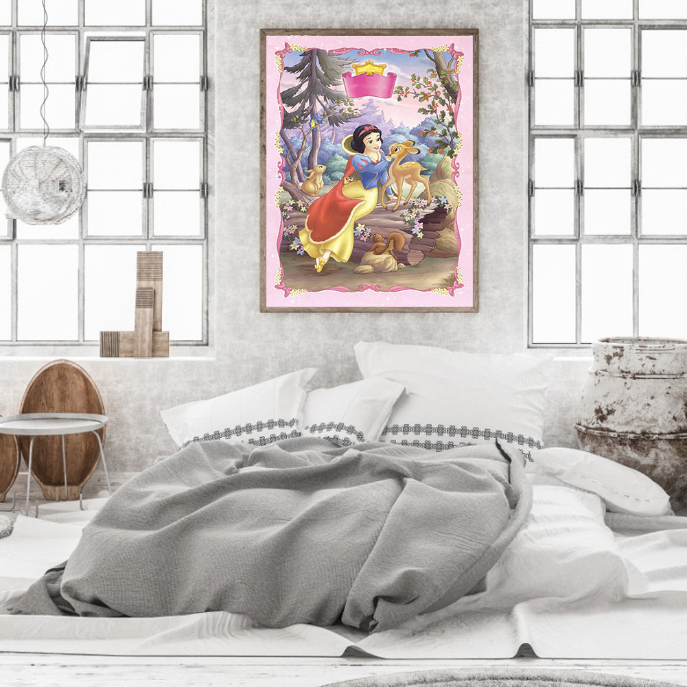 Snow White - Full Round Drill Diamond Painting 30*40CM