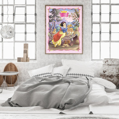 Snow White - Full Round Drill Diamond Painting 30*40CM