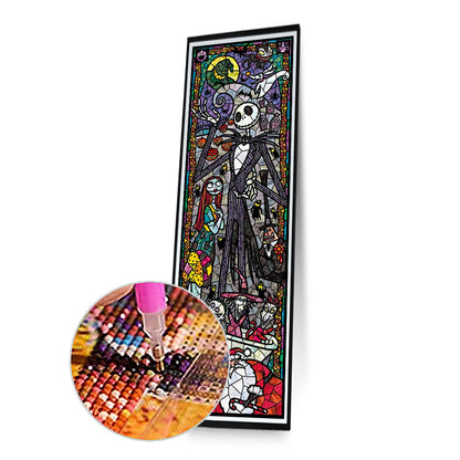 Stained Glass Disney - Full Round Drill Diamond Painting 30*80CM