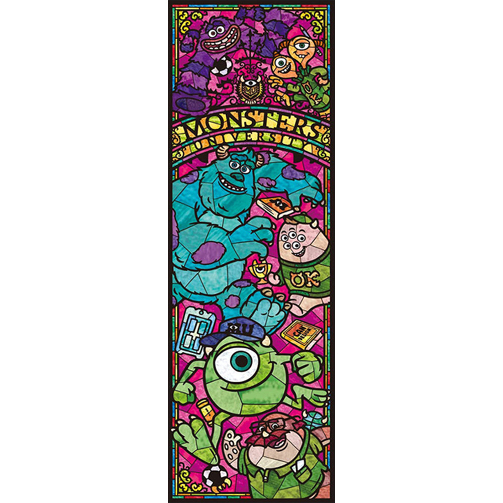 Stained Glass Disney - Full Round Drill Diamond Painting 30*80CM