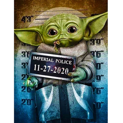 Terrorist Wanted - Full Round Drill Diamond Painting 40*50CM
