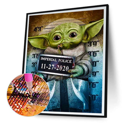 Terrorist Wanted - Full Round Drill Diamond Painting 40*50CM