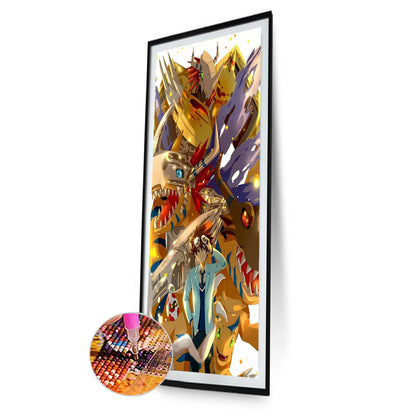 Digimon - Full Round Drill Diamond Painting 30*70CM