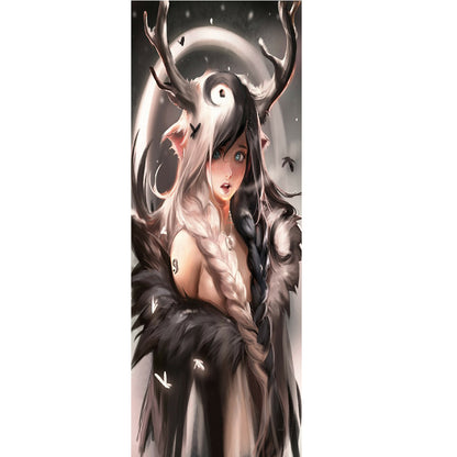 Tai Chi Beauty - Full Round Drill Diamond Painting 30*70CM