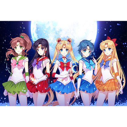 Sailor Moon - Full Square Drill Diamond Painting 50*40CM