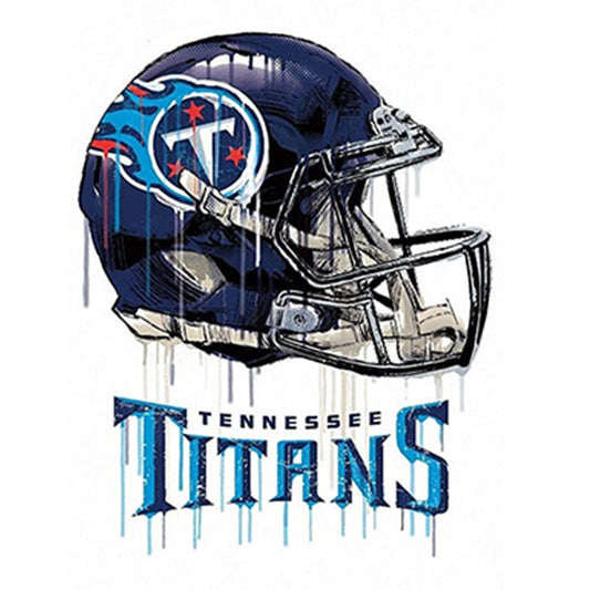 Tennessee Titans Football Team - Full Round Drill Diamond Painting 30*30CM