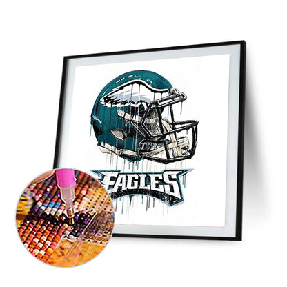 Philadelphia Eagles Football Team - Full Round Drill Diamond Painting 40*40CM