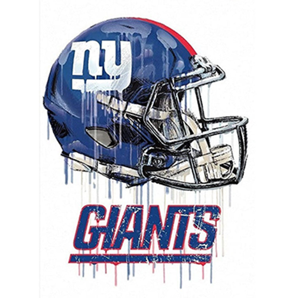 New York Giants Football Team - Full Round Drill Diamond Painting 40*40CM