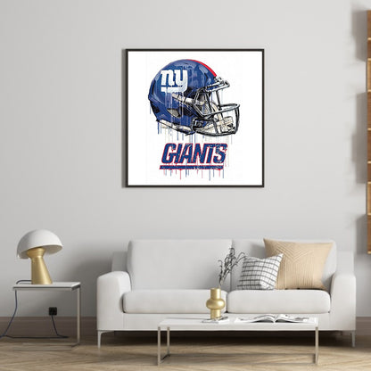 New York Giants Football Team - Full Round Drill Diamond Painting 40*40CM