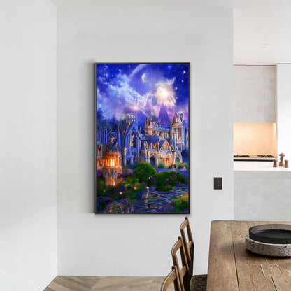 Dream Waterside City - Full Round Drill Diamond Painting 40*60CM