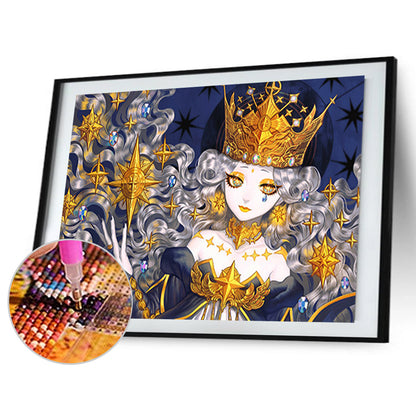 Divination Girl - Full Round Drill Diamond Painting 60*40CM