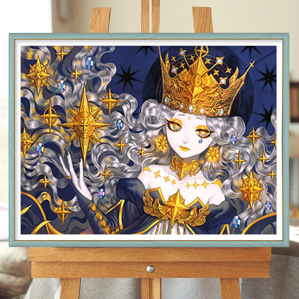 Divination Girl - Full Round Drill Diamond Painting 60*40CM