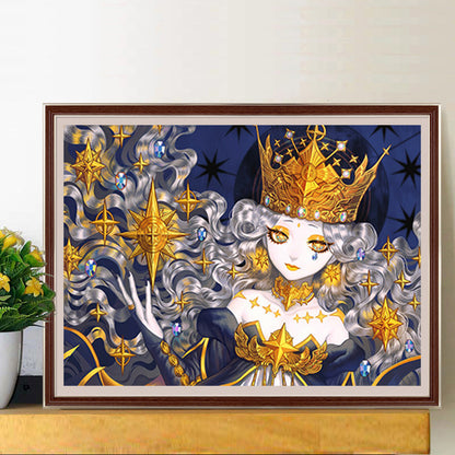 Divination Girl - Full Round Drill Diamond Painting 60*40CM