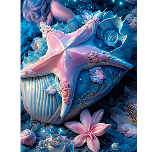 Fantasy Crystal Shell - Full Square Drill Diamond Painting 30*40CM