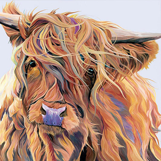 Highland Cattle - Full Square Drill Diamond Painting 30*30CM