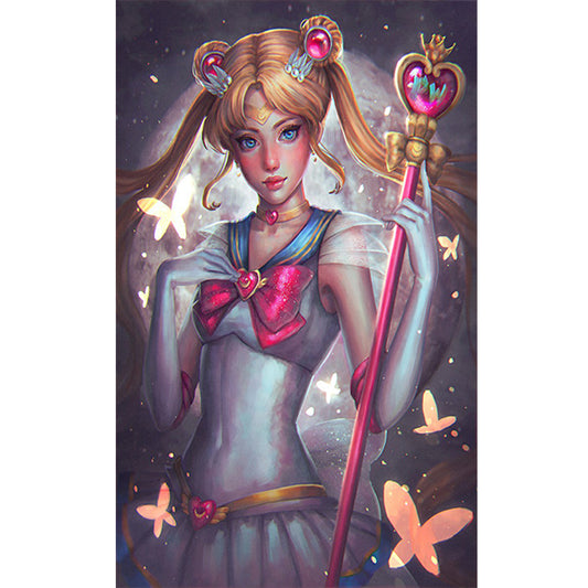 Sailor Moon - Full Round Drill Diamond Painting 40*60CM