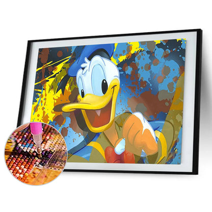 Donald Duck - Full Round Drill Diamond Painting 50*30CM