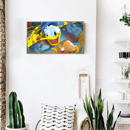 Donald Duck - Full Round Drill Diamond Painting 50*30CM