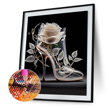 Fantasy Crystal High Heels - Full Round Drill Diamond Painting 30*40CM
