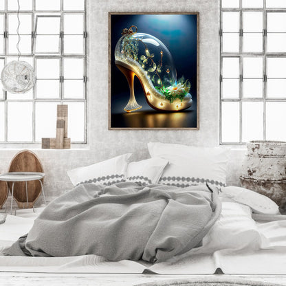 Fantasy Crystal High Heels - Full Round Drill Diamond Painting 30*40CM