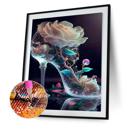 Fantasy Crystal High Heels - Full Round Drill Diamond Painting 30*40CM