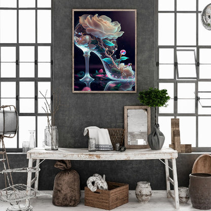Fantasy Crystal High Heels - Full Round Drill Diamond Painting 30*40CM