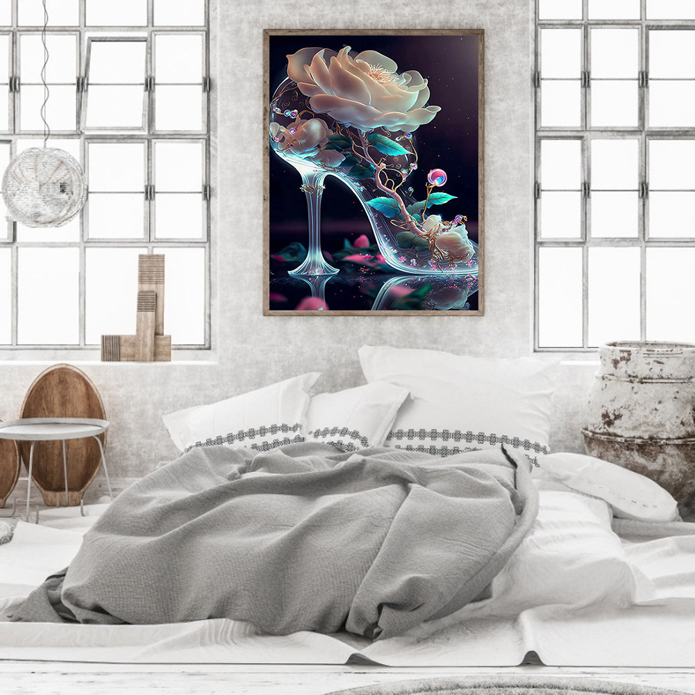 Fantasy Crystal High Heels - Full Round Drill Diamond Painting 30*40CM