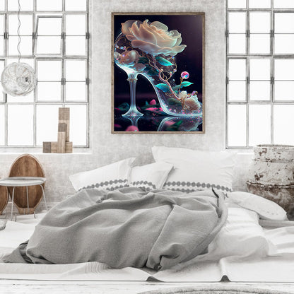 Fantasy Crystal High Heels - Full Round Drill Diamond Painting 30*40CM