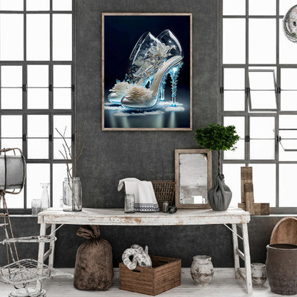 Fantasy Crystal High Heels - Full Round Drill Diamond Painting 30*40CM