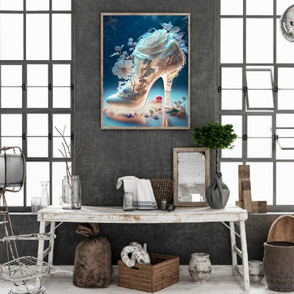 Fantasy Crystal High Heels - Full Round Drill Diamond Painting 30*40CM