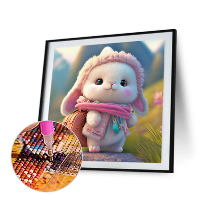 Cute Bunny - Full Round Drill Diamond Painting 30*30CM