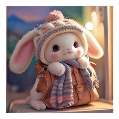 Cute Bunny - Full Round Drill Diamond Painting 30*30CM