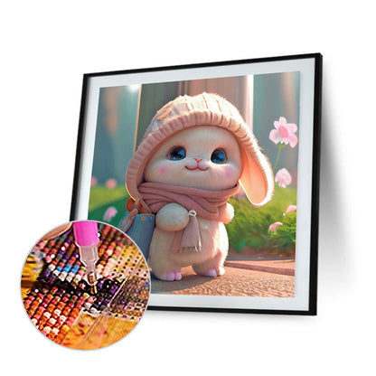 Cute Bunny - Full Round Drill Diamond Painting 30*30CM