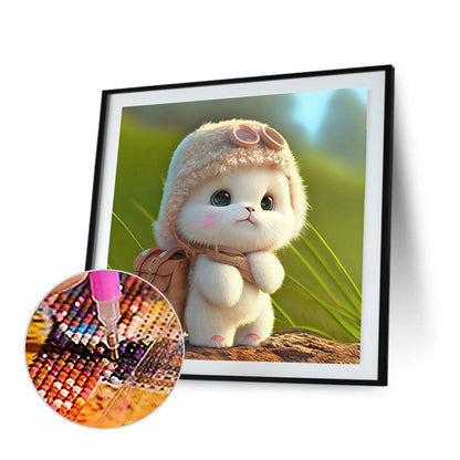 Cute Bunny - Full Round Drill Diamond Painting 30*30CM