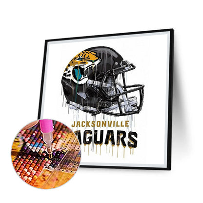 Jacksonville Jaguars - Full Round Drill Diamond Painting 30*30CM