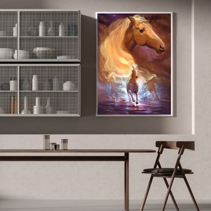 Mustang - Full Round Drill Diamond Painting 30*40CM