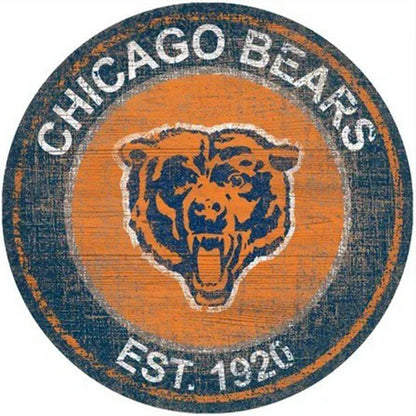 Chicago Bears - Full Round Drill Diamond Painting 40*40CM