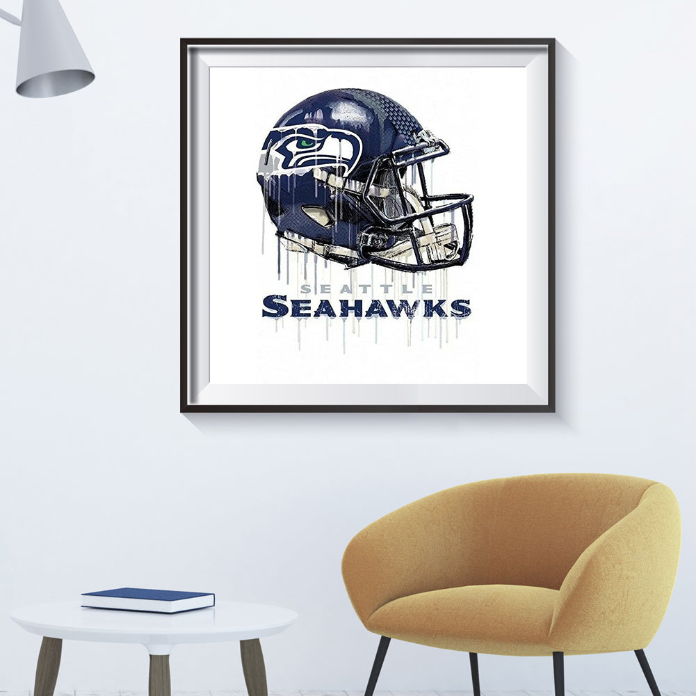 Seattle Seahawks - Full Round Drill Diamond Painting 50*50CM