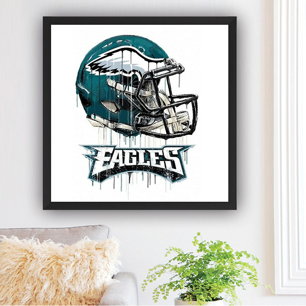 Philadelphia Eagles - Full Round Drill Diamond Painting 50*50CM