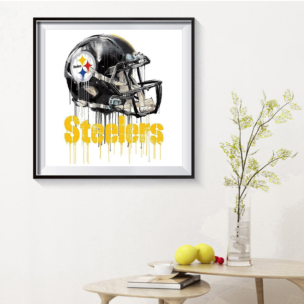 Pittsburgh Steelers - Full Round Drill Diamond Painting 50*50CM