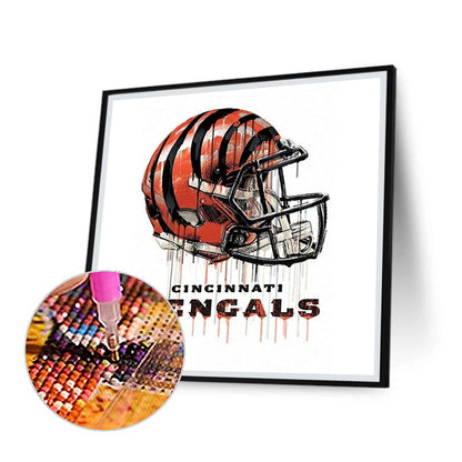 Cincinnati Tigers - Full Round Drill Diamond Painting 50*50CM