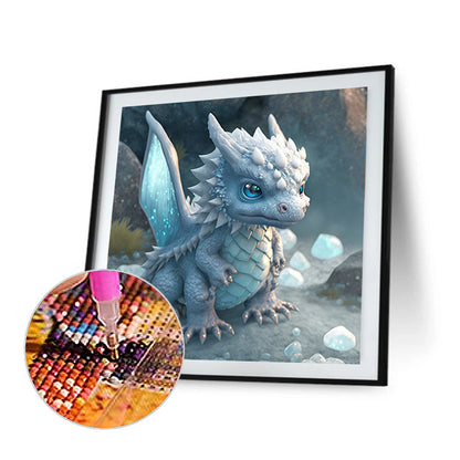 Pterosaur - Full Round Drill Diamond Painting 30*30CM