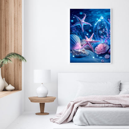 Sea Shell - Full Round Drill Diamond Painting 30*40CM