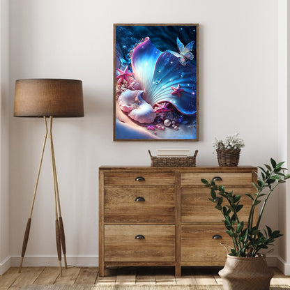 Sea Shell - Full Round Drill Diamond Painting 30*40CM