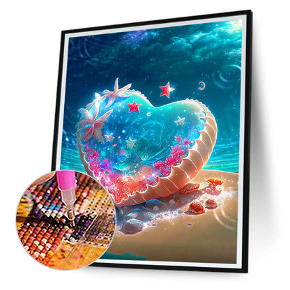 Sea Shell - Full Round Drill Diamond Painting 30*40CM