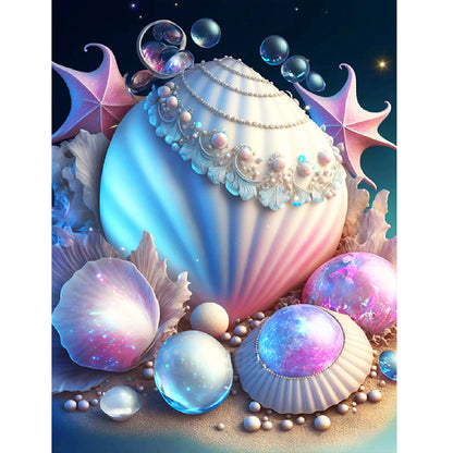 Sea Shell - Full Round Drill Diamond Painting 30*40CM