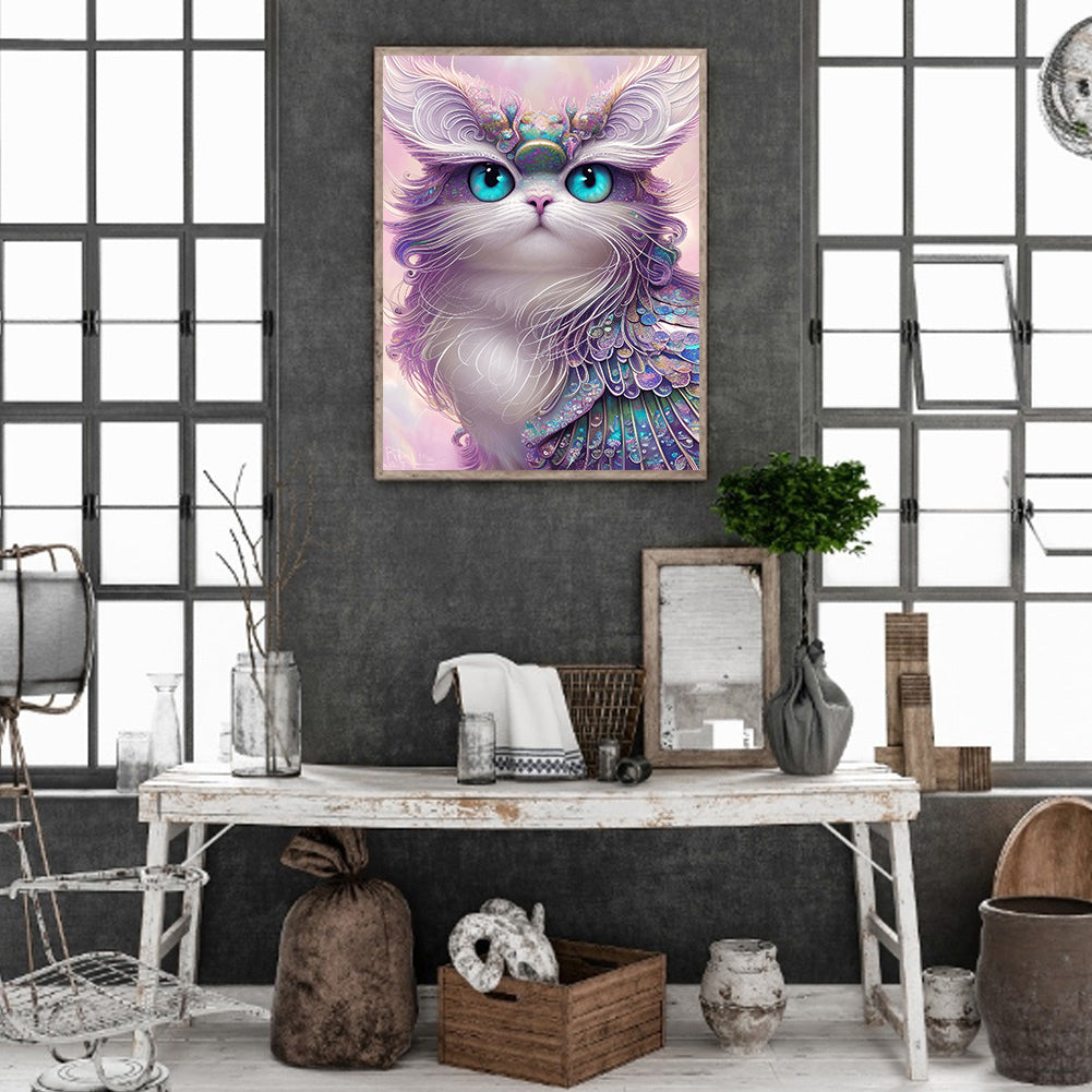 Owl - Full Round Drill Diamond Painting 30*40CM