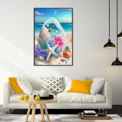 Beach Shells - Full Round Drill Diamond Painting 40*60CM