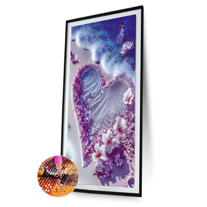 Beach Scenery - Full Round Drill Diamond Painting 40*60CM